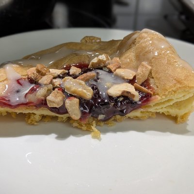 Seasonal Fruit Breakfast Pastry 