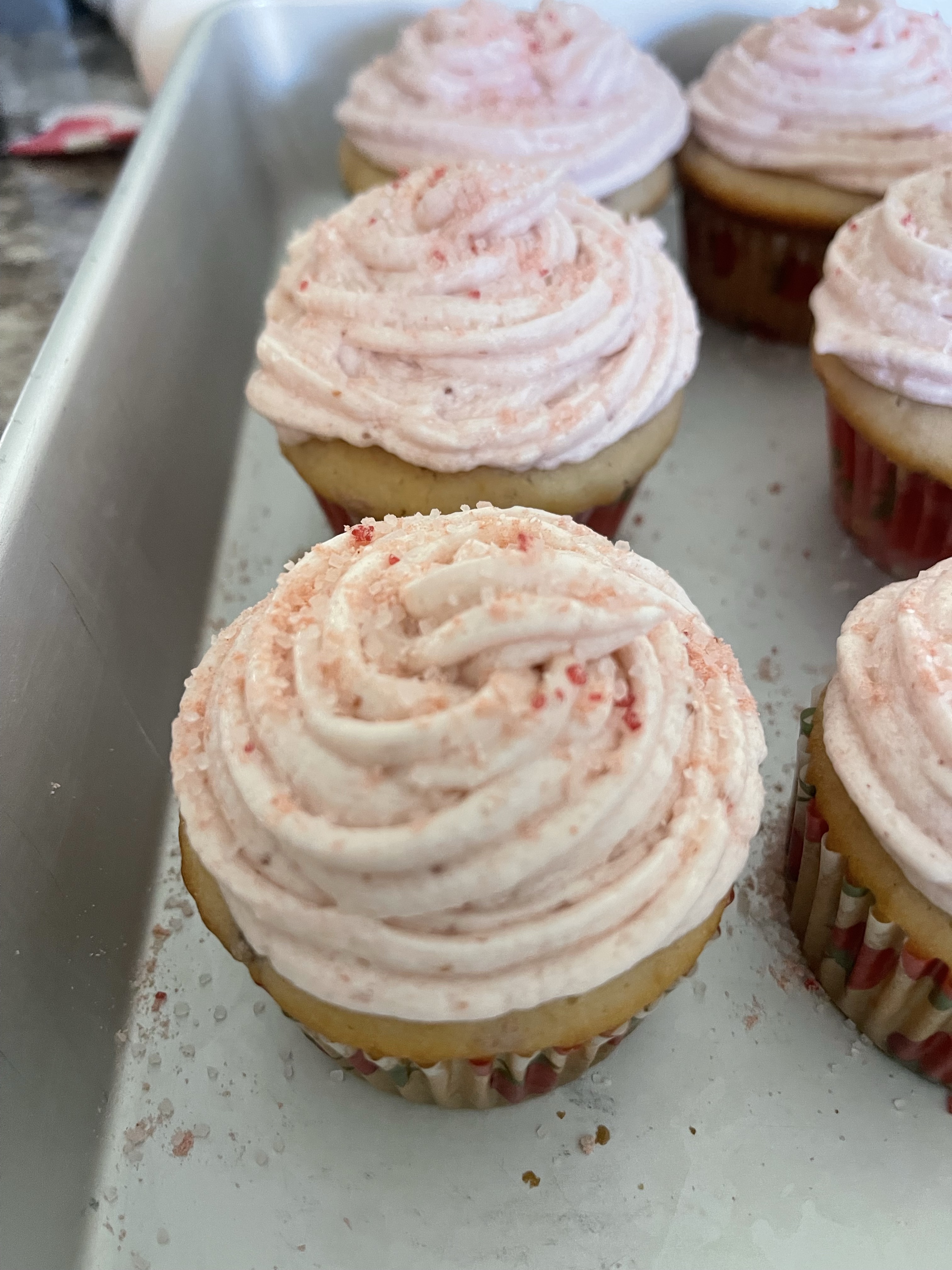 Strawberry Cupcakes 