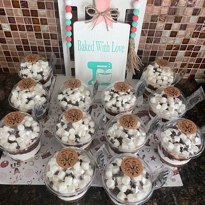 S’mores Pudding Cups (each) Minimum Order 10