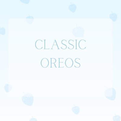 Classic Oreos