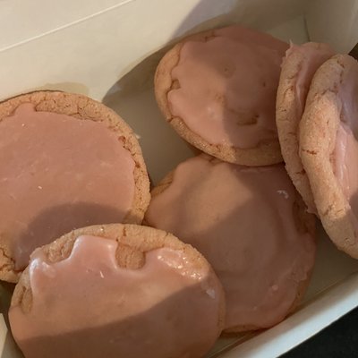 Iced Sugar Cookies 