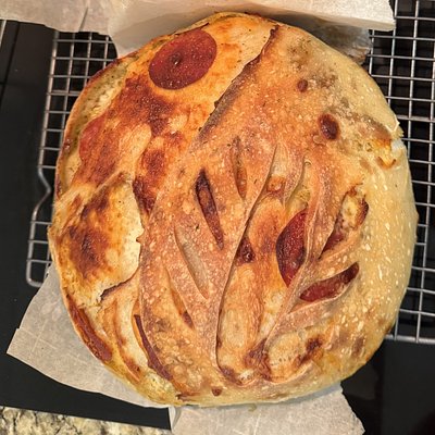 Pizza Sourdough Loaf