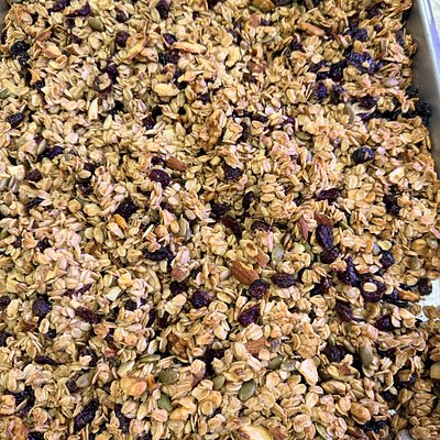 Homemade Sourdough Granola 