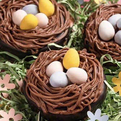 Bird's Nest Cookies 