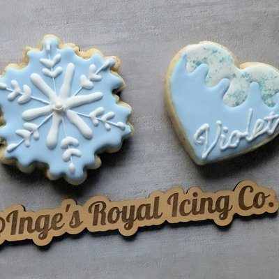 1 Dozen Custom Mini Cookies 2-2.5"