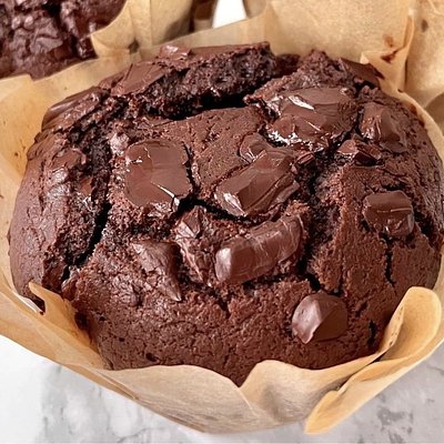 JUMBO Double Chocolate muffin (4)