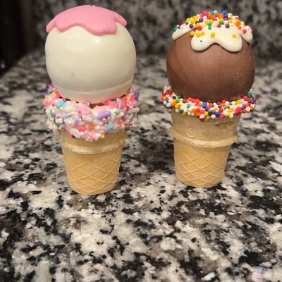 Mini Cake Cones 