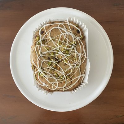 Brown Butter Pistachio Blondie