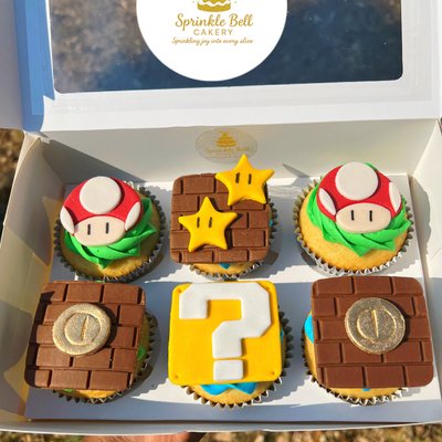 6-Pack Custom Cupcakes