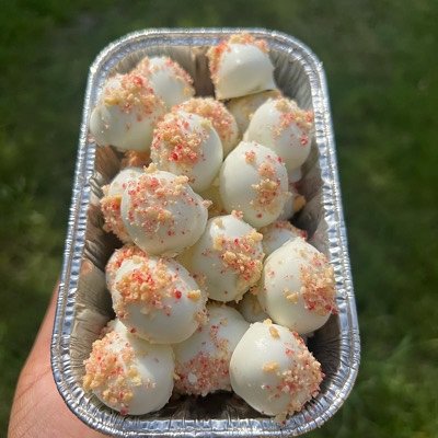 Strawberry Crunch Grapes