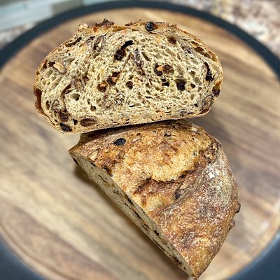 Carrot Cake Sourdough Bread