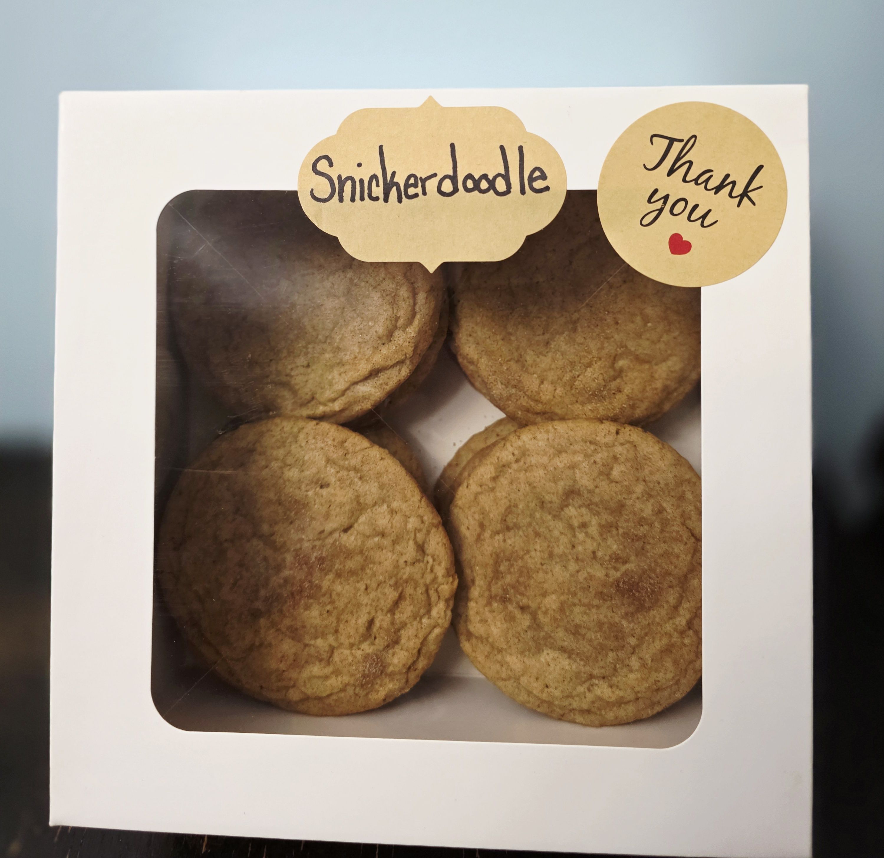 A Box Of A Dozen Giant (4in) Cookies - Sugar Cookies