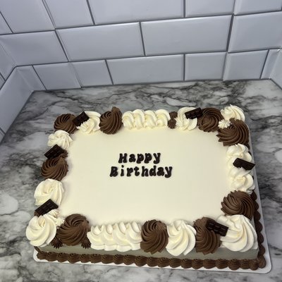 1/4 Sheet Cake
