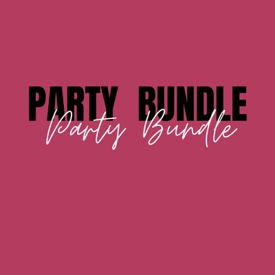 Party Bundle Menu # 1 