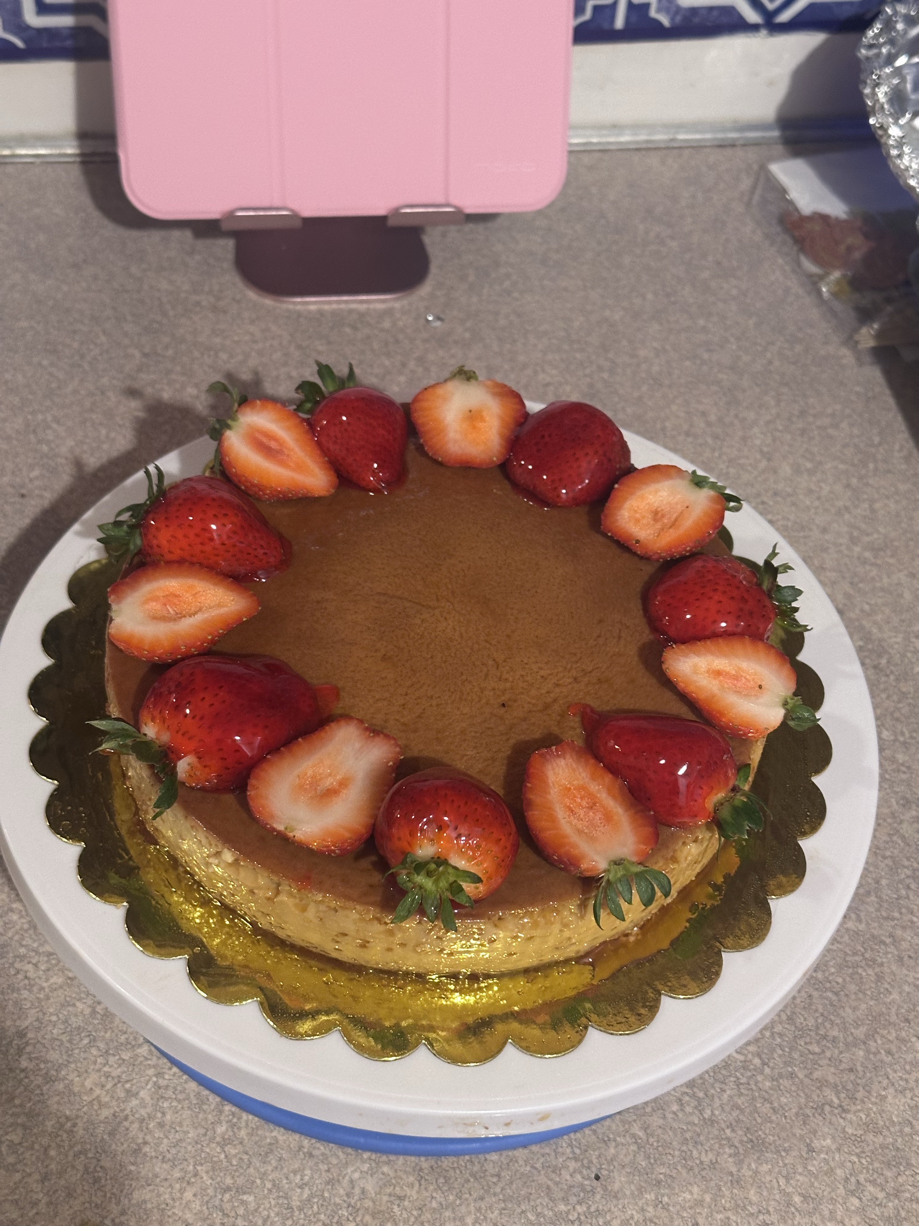Flan 8" 