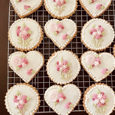 Decorated Shortbread Cookies