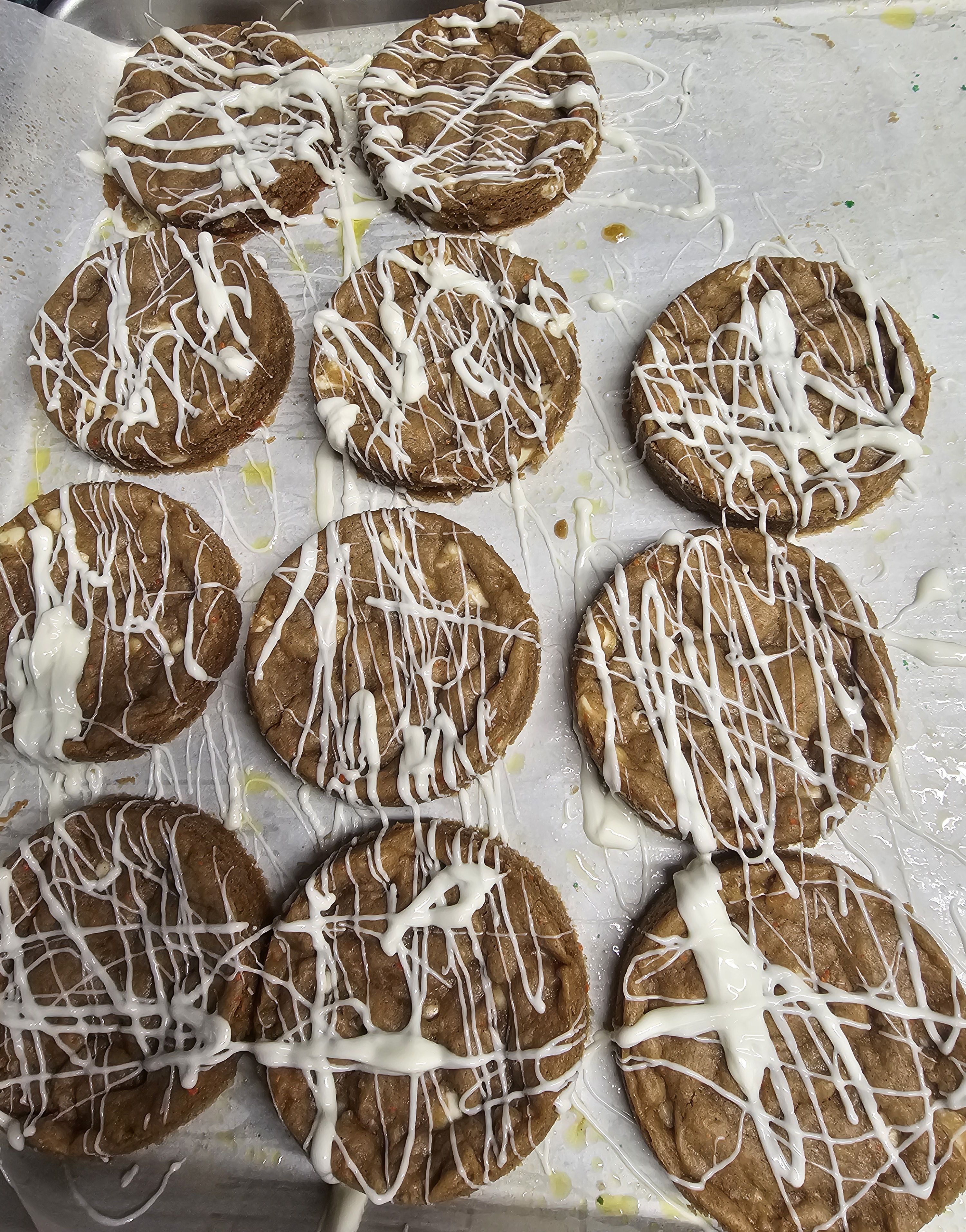 Carrot cake cookie
