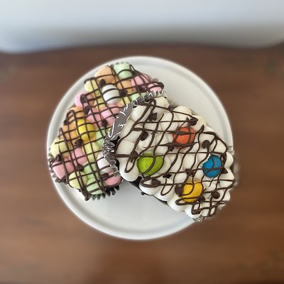 Easter Egg Marshmallow Brownies