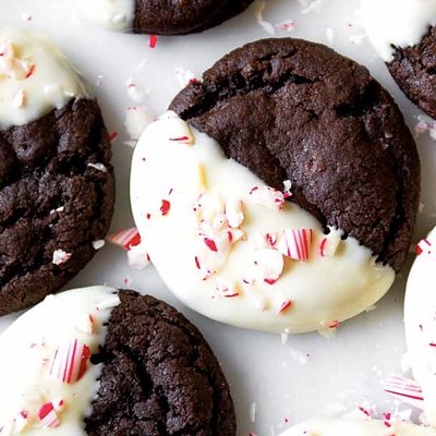 Double Chocolate Brownie Cookies 
