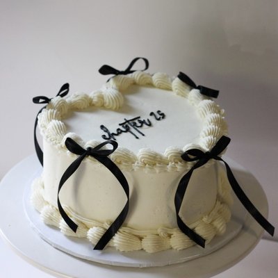 2 Layer 10” Heart Cake 