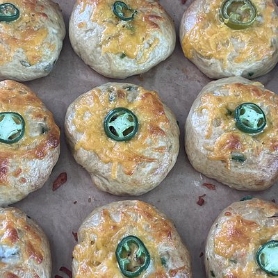 Sourdough Bagels