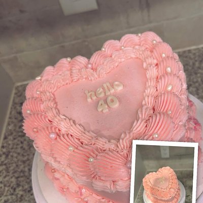 Heart Cake 