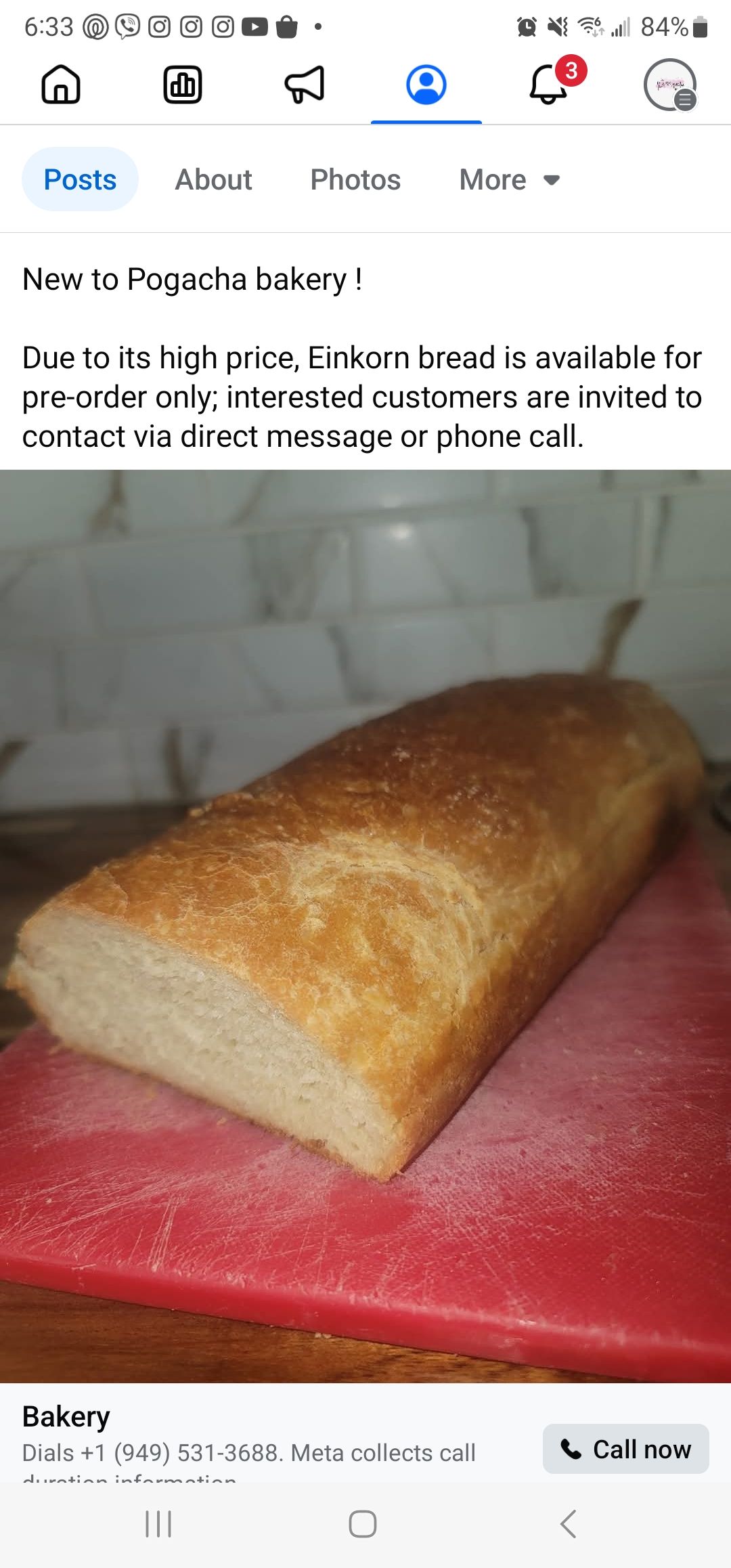 Einkorn Bread 