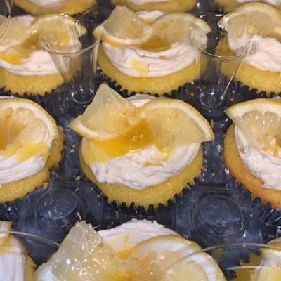 Luscious Lemon Cupcakes(6) 