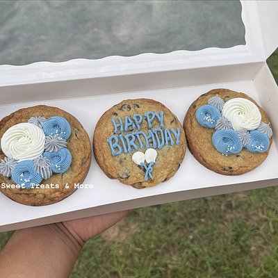 4” Cookie Cake Trio