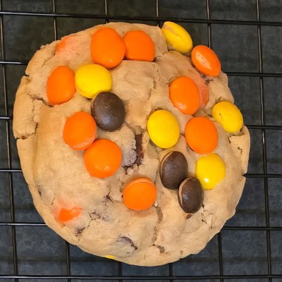 Stuffed Reese Peanut Butter Cookie