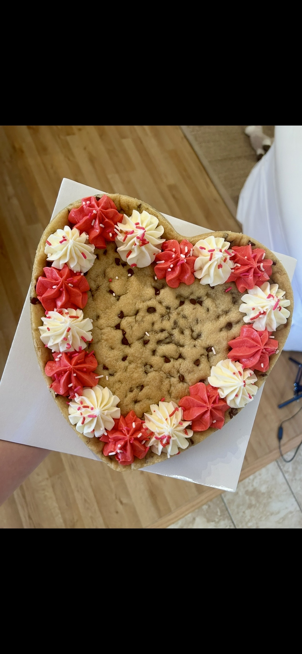 Heart Cookie Cake - 10in
