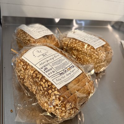 Honey Oat Sourdough Loaf (sliced)