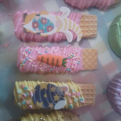 Dipped Wafer Cookies 3pk