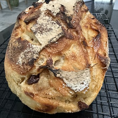 Cinnamon Raisin Sourdough Loaf