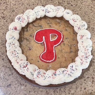 Phillies Cookie cake
