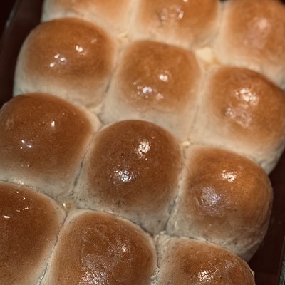 Seasoned Sourdough Dinner Rolls