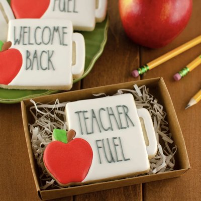  Teacher Fuel Mug Cookie