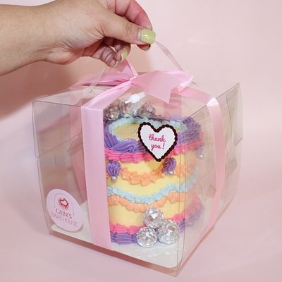 4 in. Smash Cake (Heart Shaped) 