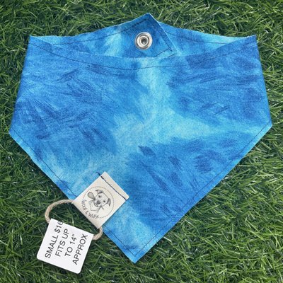 Small Blue Tie-Dye