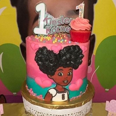 Custom cake (8", 3 layer)