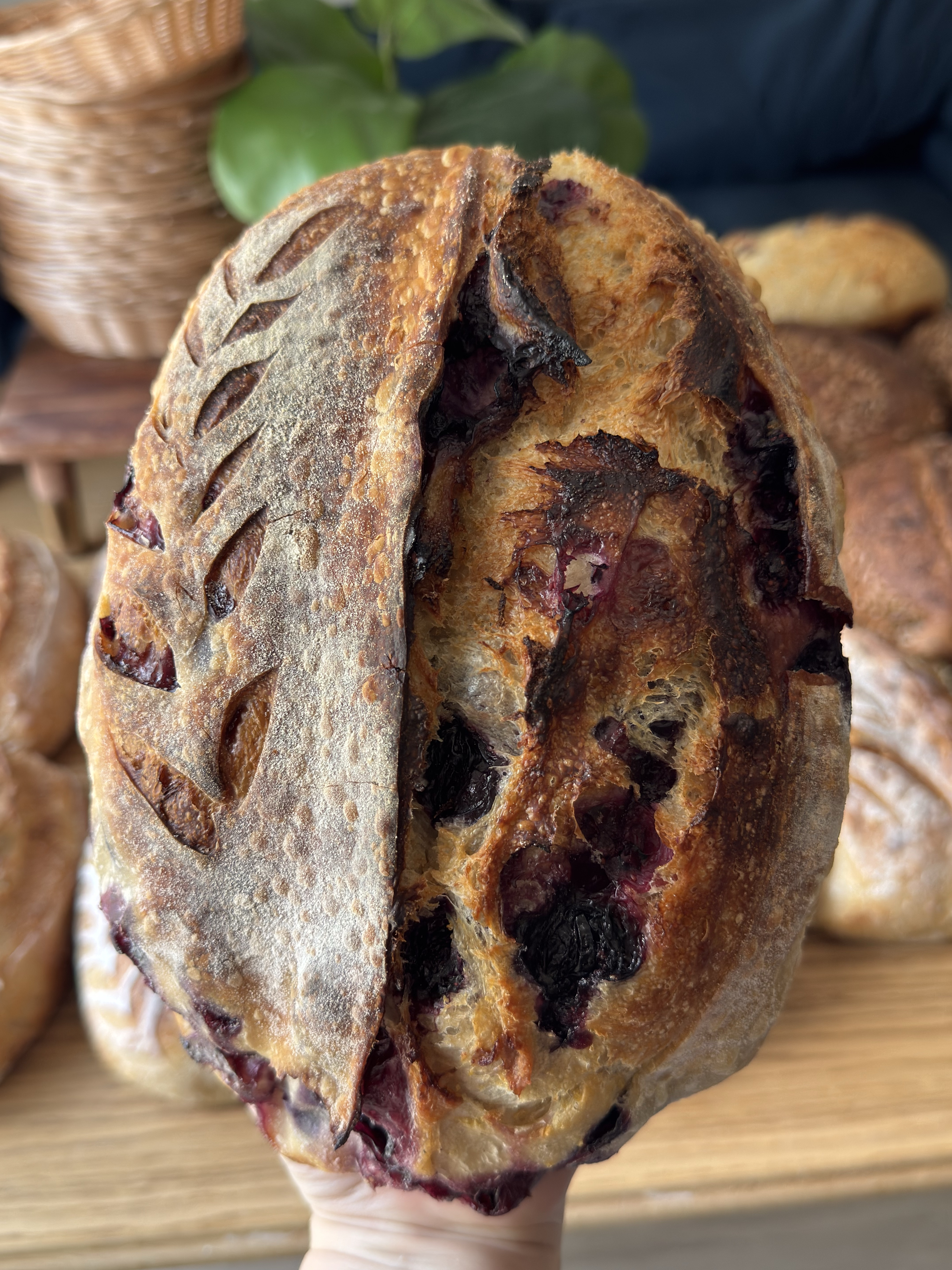 Homemade Cranberry  Bread 