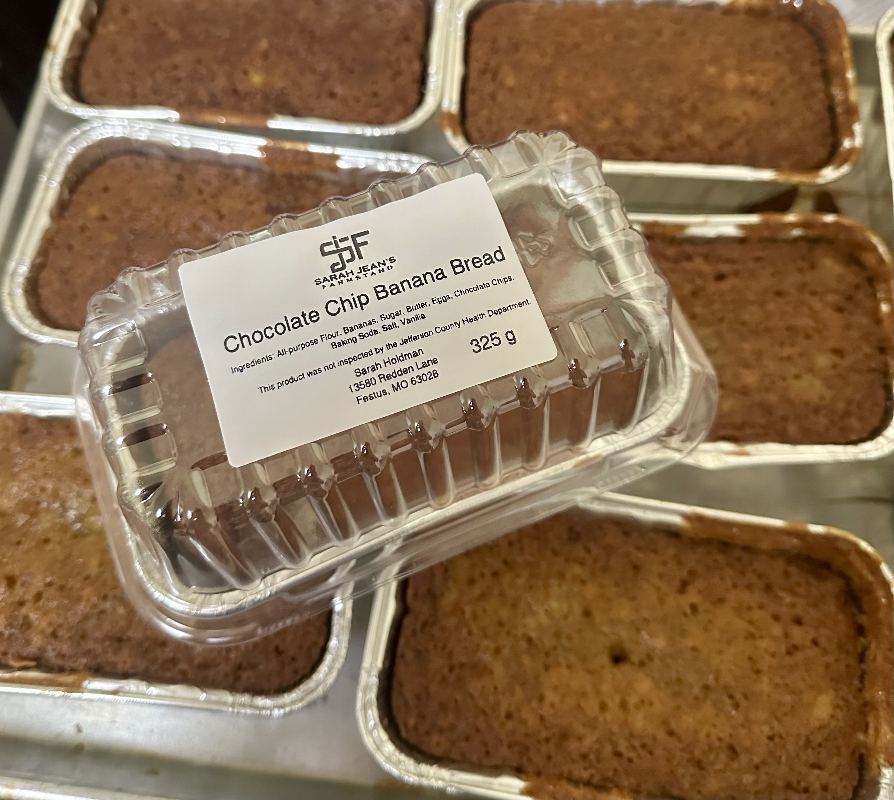Chocolate Chip Banana Bread 