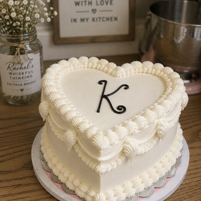 Vanilla Cake with Vanilla Buttercream 