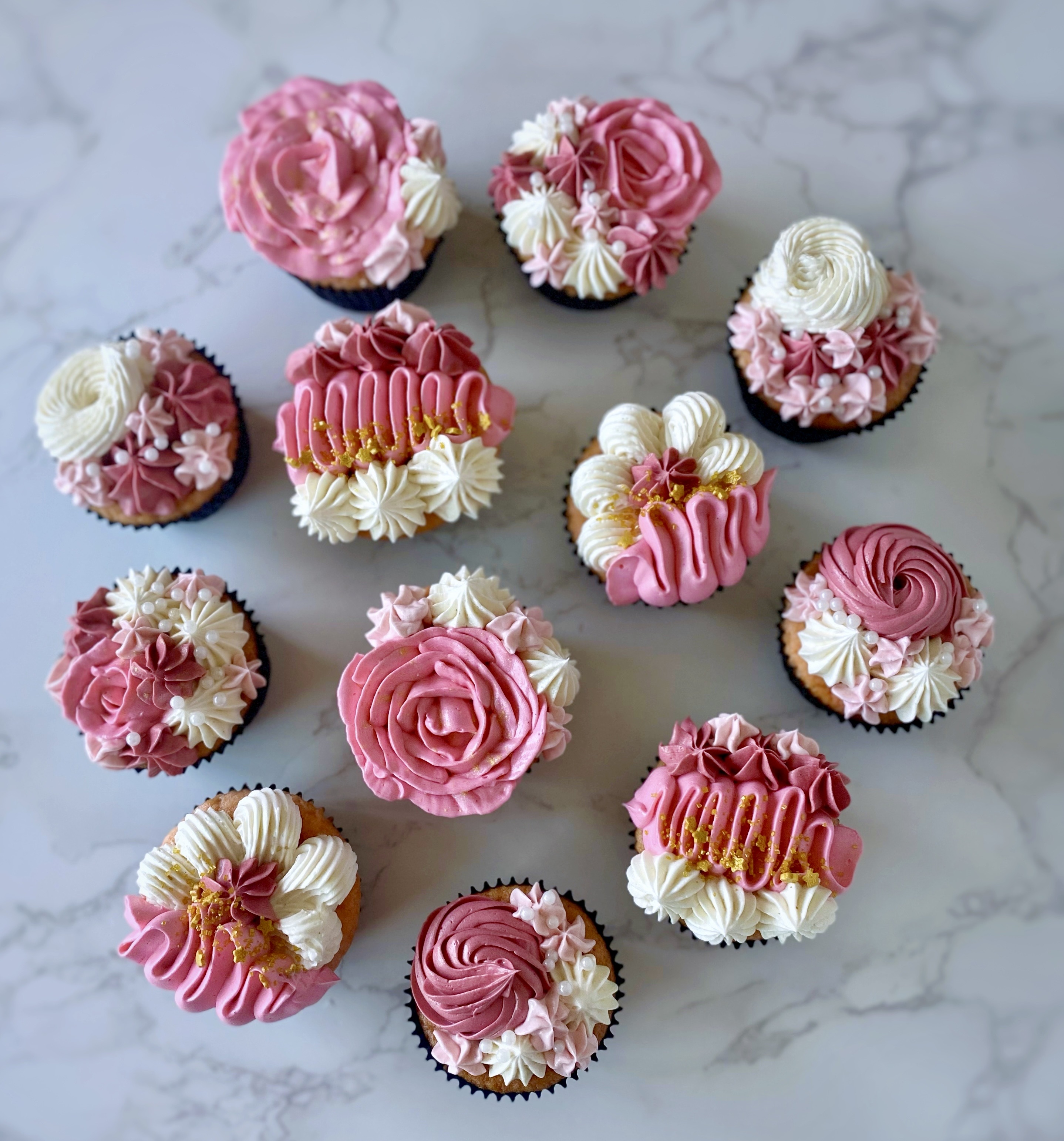Dozen Custom Design Cupcakes