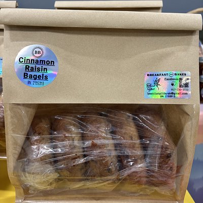 Cinnamon Raisin Bagels