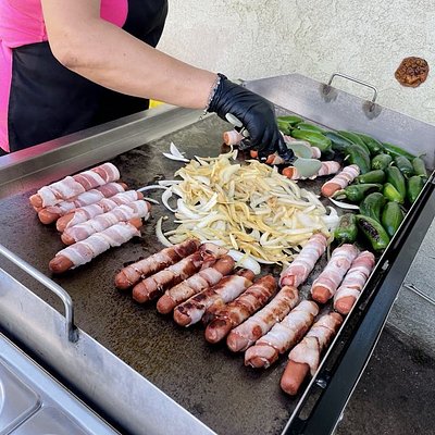 Bacon Wrapped Hot Dogs
