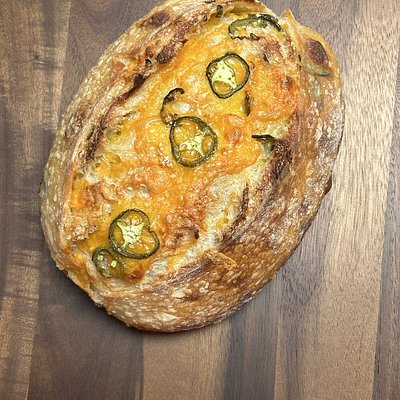 Jalapeño Cheddar Sourdough Bread-850g