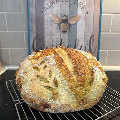 Parmesan Pesto Sourdough