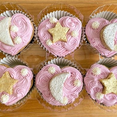 Pupcakes Heart Box (6 count)