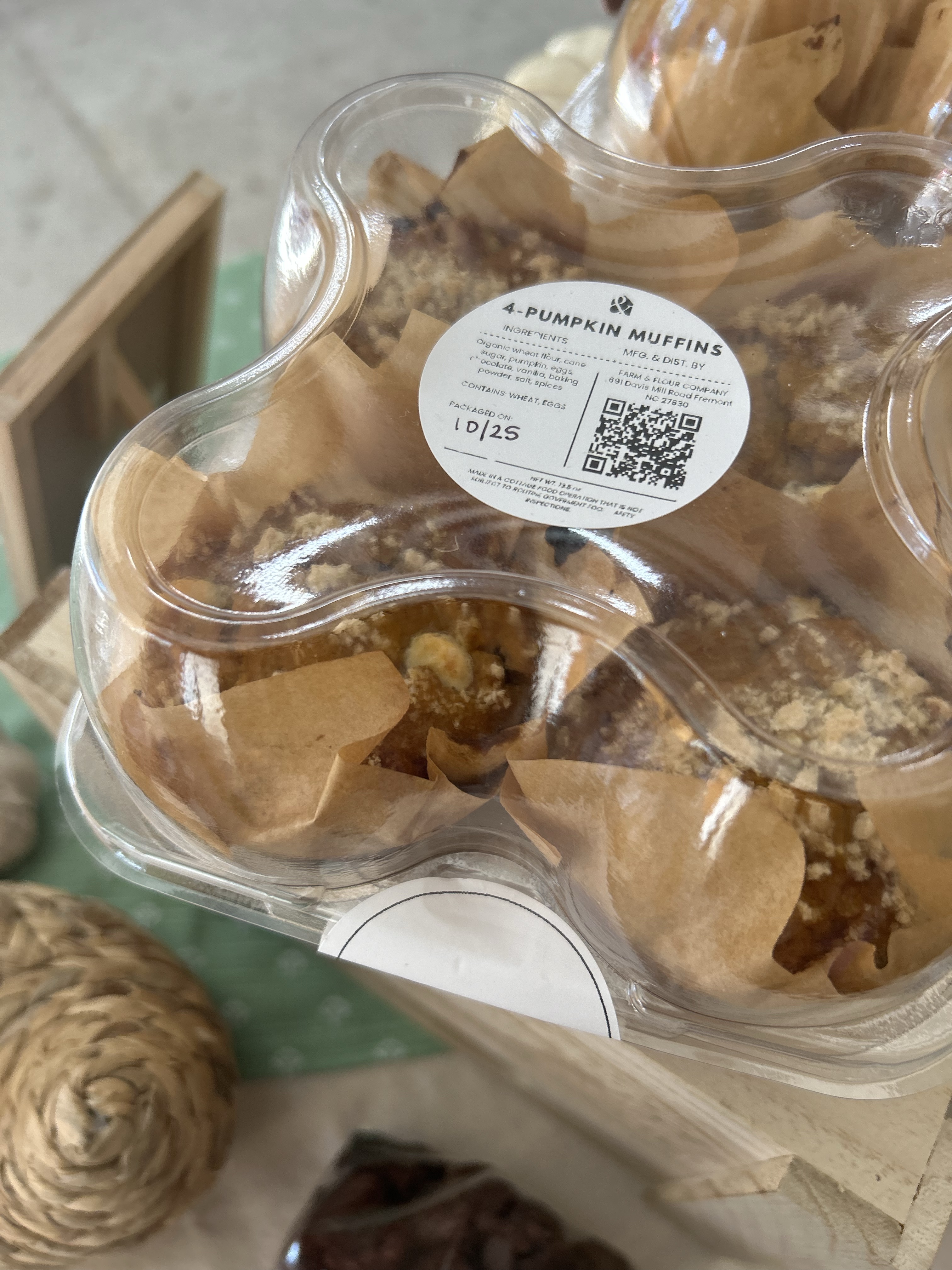 Gluten Friendly Pumpkin Muffins